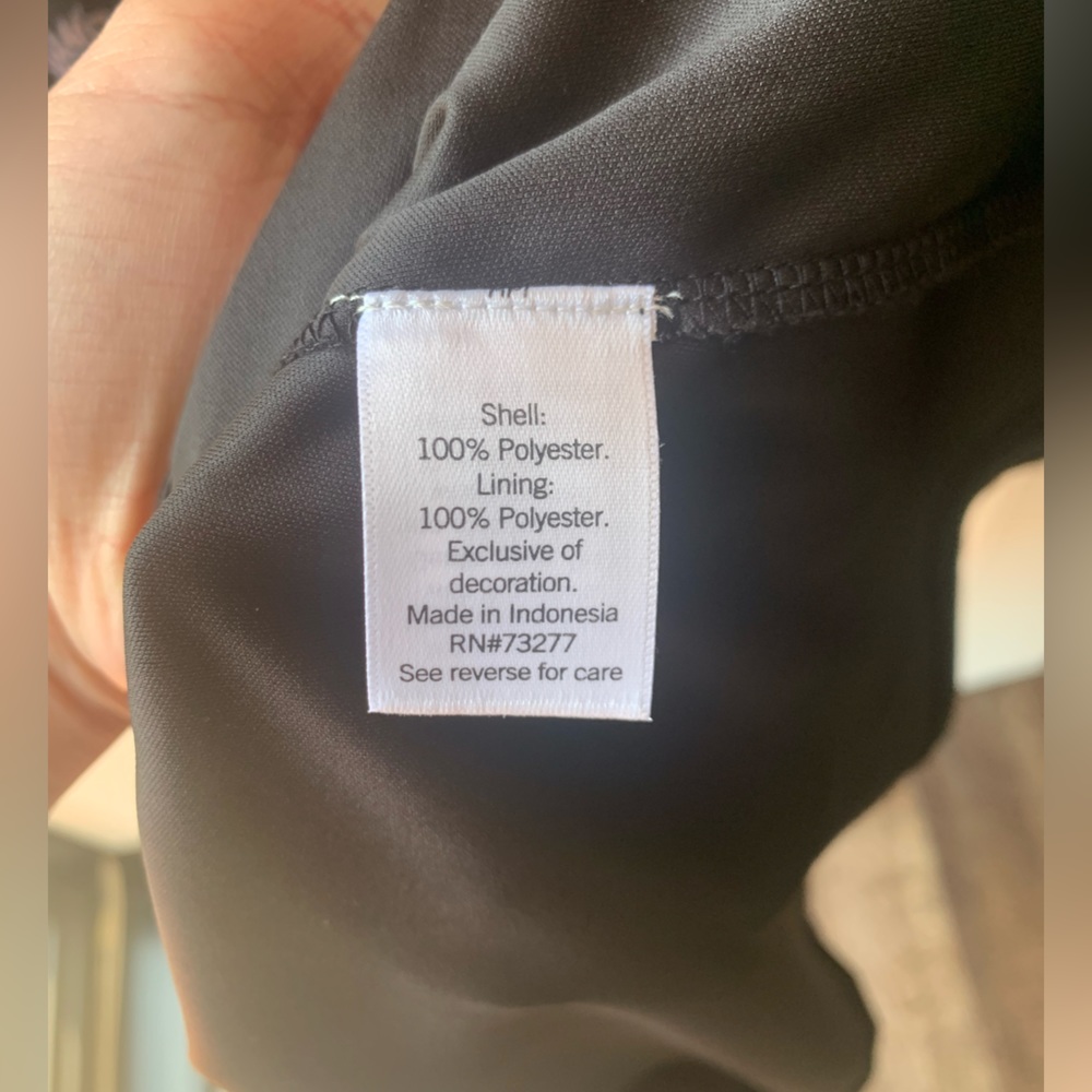 Lauren Conrad long sleeve blue & pink floral dress size XS - Picture 5 of 5